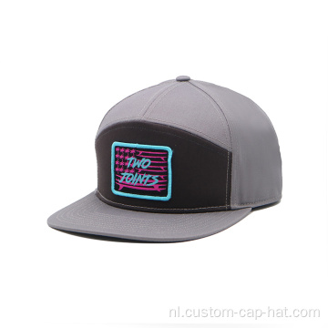 Snapback Cap -borduurwerk van hoge kwaliteit